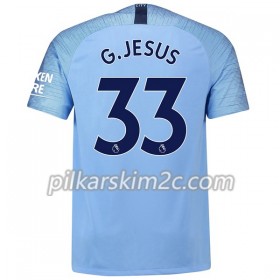 Koszulka Manchester City G.Jesus 33 Główna 2018-2019 - Koszulki Piłkarskie